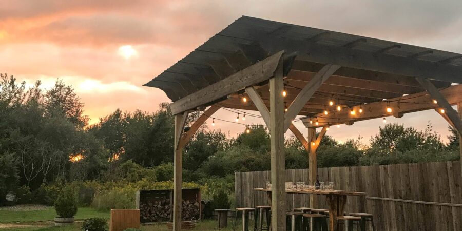 pergola végétale